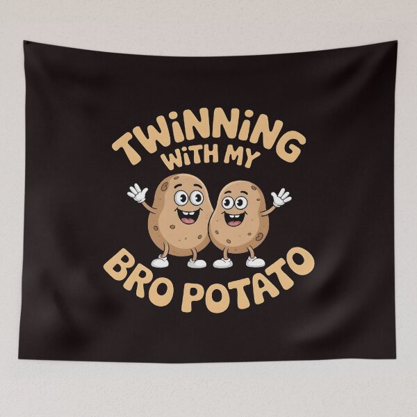 Item preview, Twinning With My Bro Potato designed and sold by Redgiant87x.