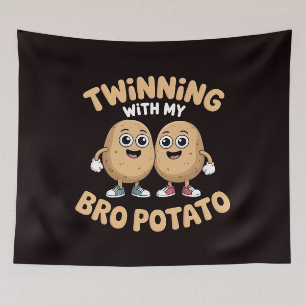 Item preview, Twinning With My Bro Potato designed and sold by Redgiant87x.