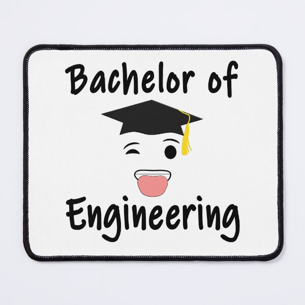 Item preview, Graduate Sticks Out His Tongue. Bachelor Of Engineering Student Is Happy About His Graduation and winks at everyone. designed and sold by Paulina Vanlife.