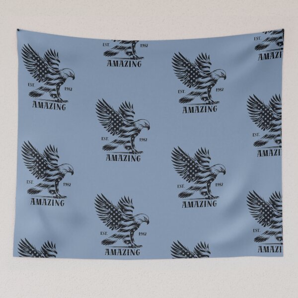 Item preview, Patriotic Tribal Eagle - Minimalist Design designed and sold by XNewStore.