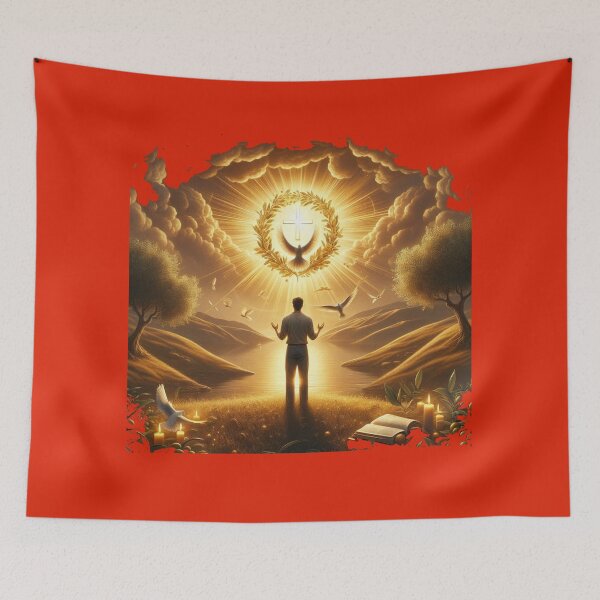 Item preview, Holy Covenant of Rest – 3D Divine Fellowship, designed and sold by PaintMeWorld.