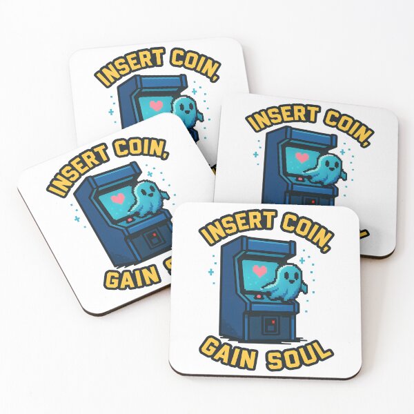 Item preview, Retro Arcade Ghost Pixel Art Funny Gaming Quote. designed and sold by The-T-In-Retro.