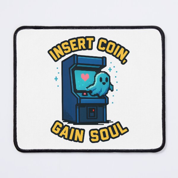 Item preview, Retro Arcade Ghost Pixel Art Funny Gaming Quote. designed and sold by The-T-In-Retro.