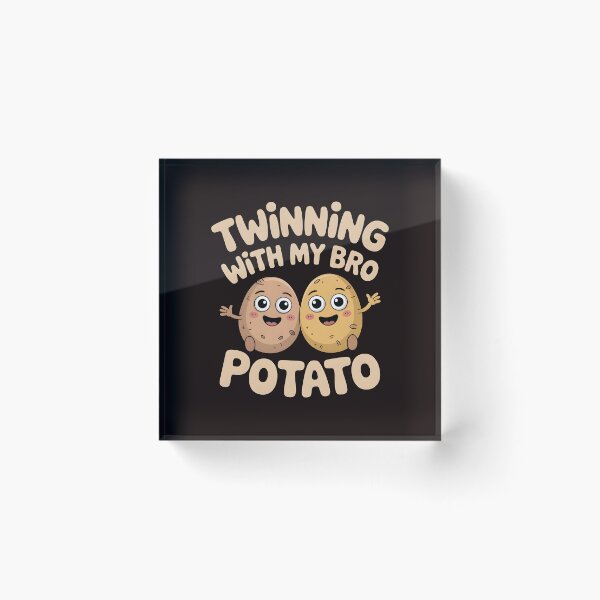 Item preview, Twinning With My Bro Potato designed and sold by Redgiant87x.