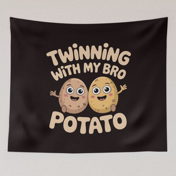 Item preview, Twinning With My Bro Potato designed and sold by Redgiant87x.