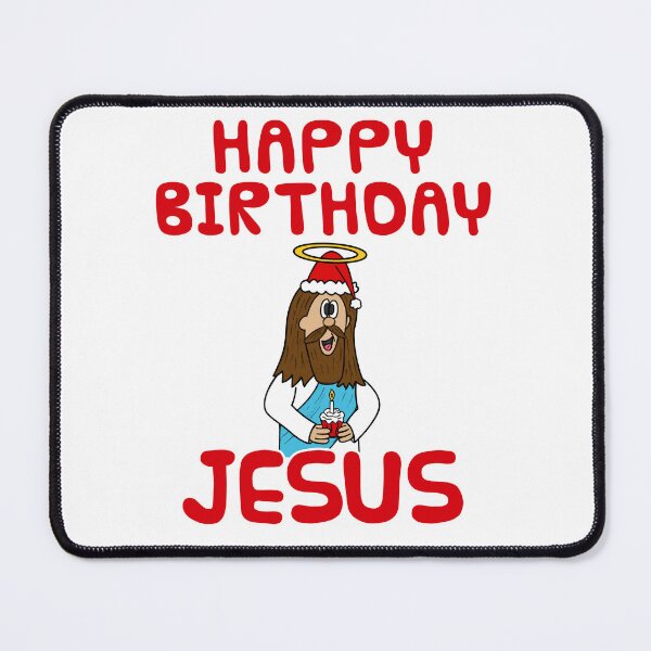 Item preview, Happy Birthday Jesus Christmas Christian Church Xmas designed and sold by doodlerob.