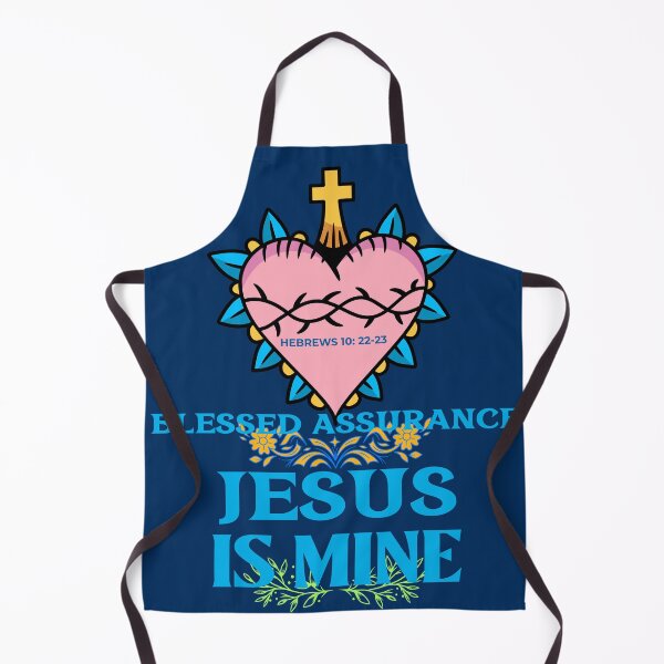 Item preview, Blessed Assurance Jesus Is Mine | Hebrews 10: 22-23 designed and sold by Mrs. Kizzy Gillis Heavenly-Merch.