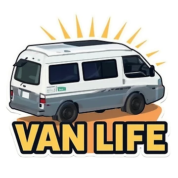 Artwork thumbnail, Van Life Rays by ReyechMac