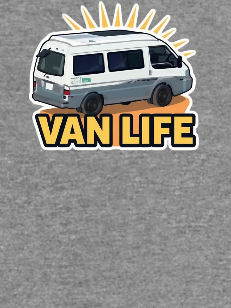 Thumbnail 6 of 6, Lightweight Sweatshirt, Van Life Rays designed and sold by ReyechMac.