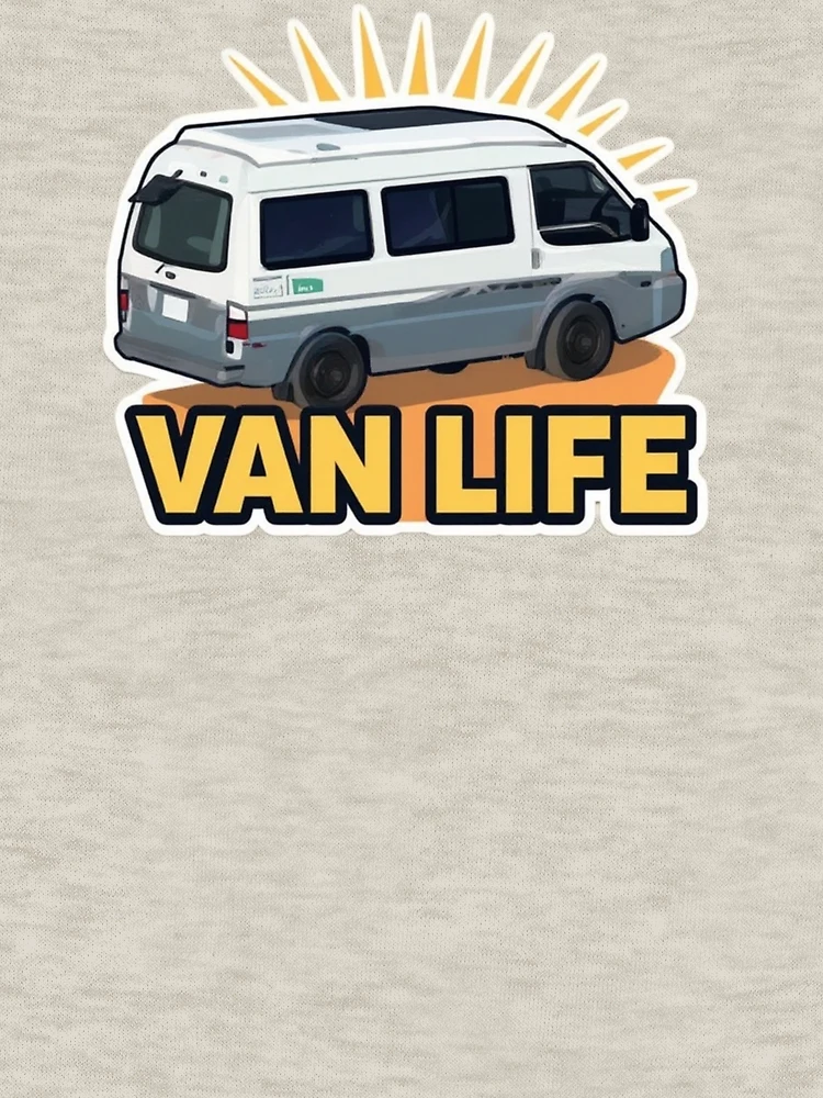Thumbnail 6 of 6, Zipped Hoodie, Van Life Rays designed and sold by ReyechMac.