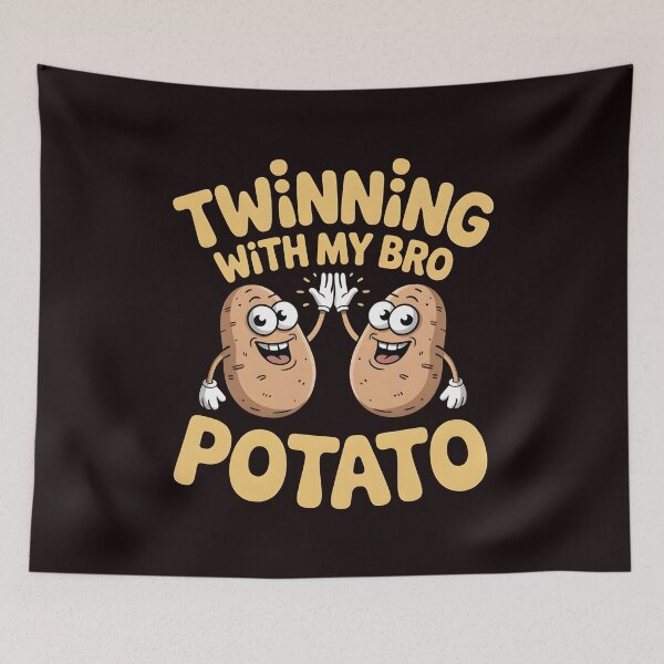 Item preview, Twinning With My Bro Potato designed and sold by Redgiant87x.