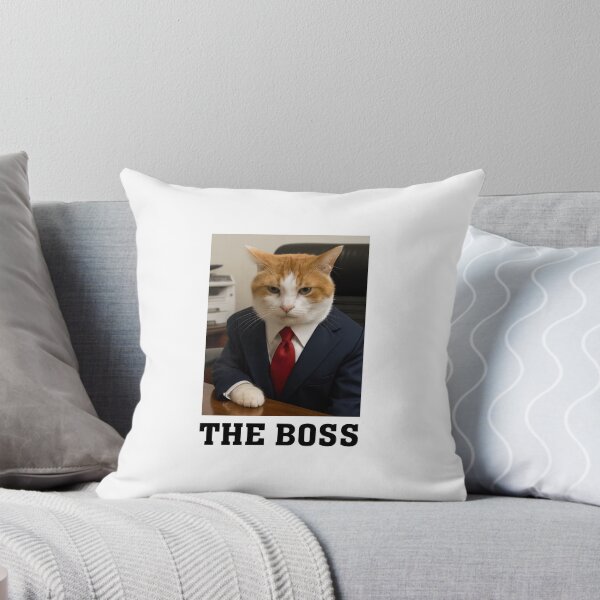 Item preview, The Boss cat- orange designed and sold by ChristisDesigns.