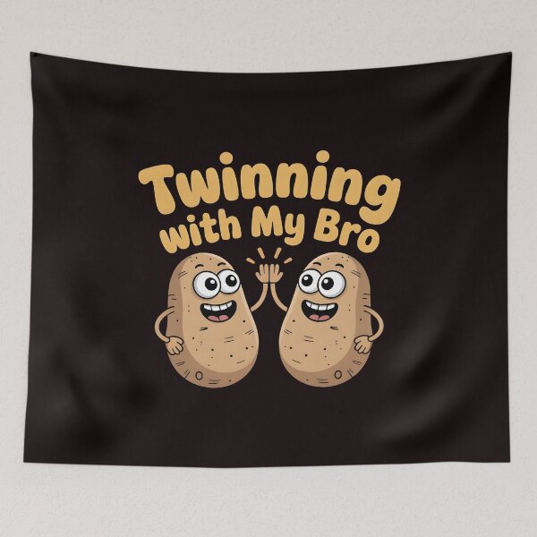 Item preview, Twinning With My Bro Potato designed and sold by Redgiant87x.