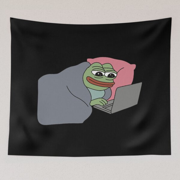 Item preview, Frog meme designed and sold by CheylaDesigns.