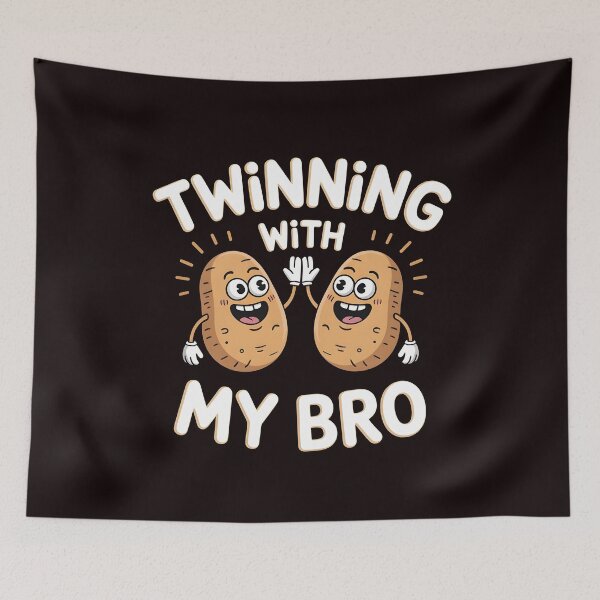 Item preview, Twinning With My Bro Potato designed and sold by Redgiant87x.