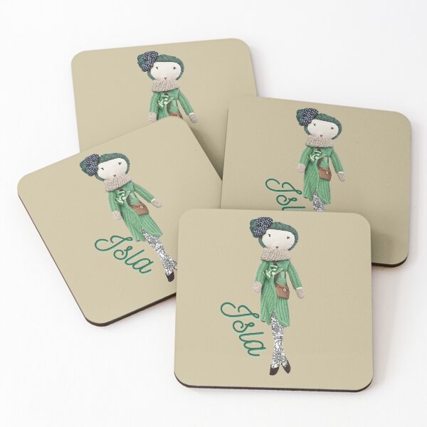 Item preview, Isla the doll -  who loves greenery designed and sold by czapiArt.