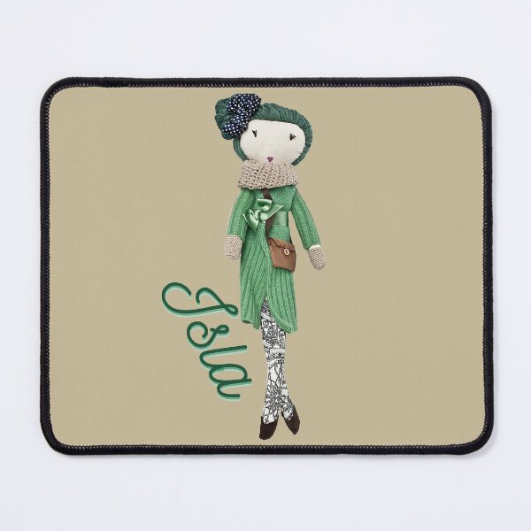 Item preview, Isla the doll -  who loves greenery designed and sold by czapiArt.