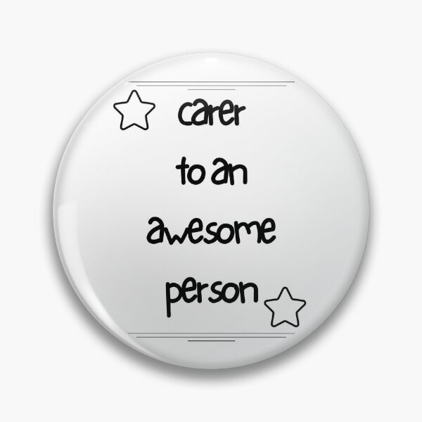 Item preview, Carer To An Awesome Person - Cheeky Caregiver Gift designed and sold by Pokah79.