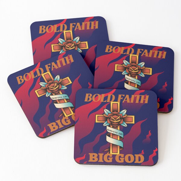 Item preview, Bold Faith Big God | Hebrews 4:16 designed and sold by Mrs. Kizzy Gillis Heavenly-Merch.
