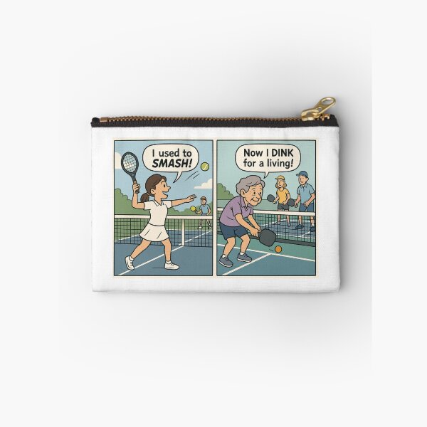 Item preview, From Tennis Smashes to Pickleball Dinks designed and sold by Print Unfiltered.