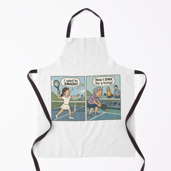 Item preview, From Tennis Smashes to Pickleball Dinks designed and sold by Print Unfiltered.