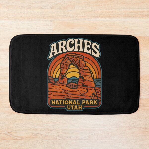 Item preview, Arches National Park Utah Retro Travel designed and sold by TomFrontierArt.