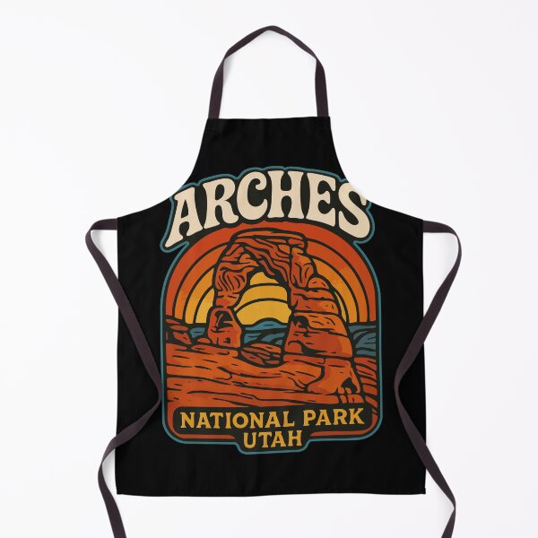 Item preview, Arches National Park Utah Retro Travel designed and sold by TomFrontierArt.