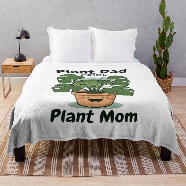 Item preview, Plant Dad and Mum Pride – Cute Monstera Cartoon Mug Design designed and sold by Dubaay.