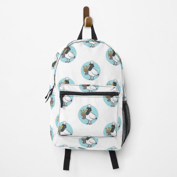 Item preview, Cute Bin Chicken Chef Sticker | Kawaii Ibis Bird Cooking Trash Decal designed and sold by DanniJordan.