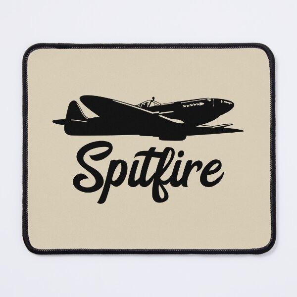 Item preview, Spitfire British WW2 Fighter Plane Flying Silhouette designed and sold by MilitaryMart.