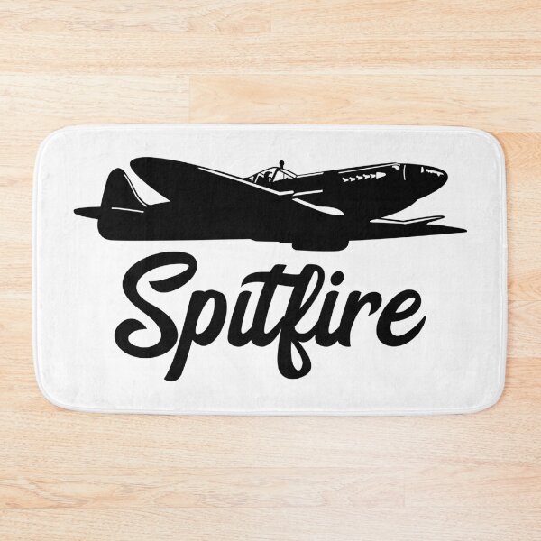 Item preview, Spitfire British WW2 Fighter Plane Flying Silhouette designed and sold by MilitaryMart.