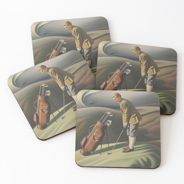 Item preview, Golfer on the green - retro designed and sold by MKV Design.