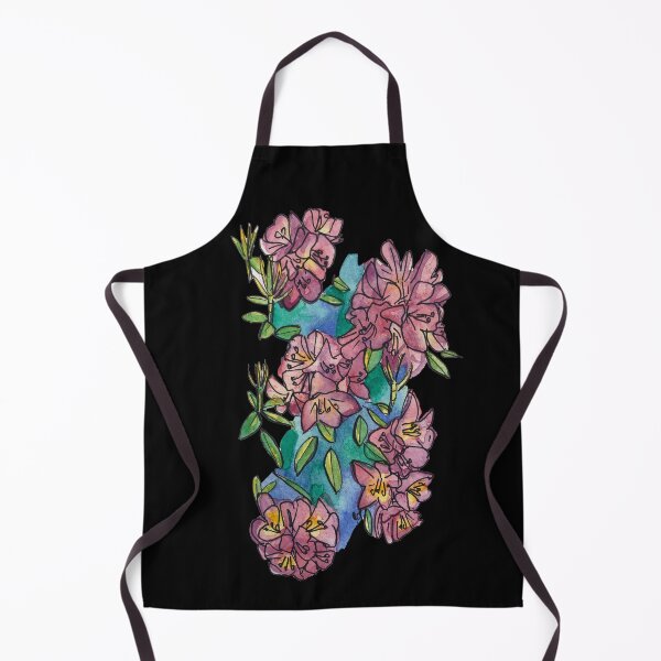 Item preview, Rhododendron Watercolor designed and sold by Rachel Kenaston.