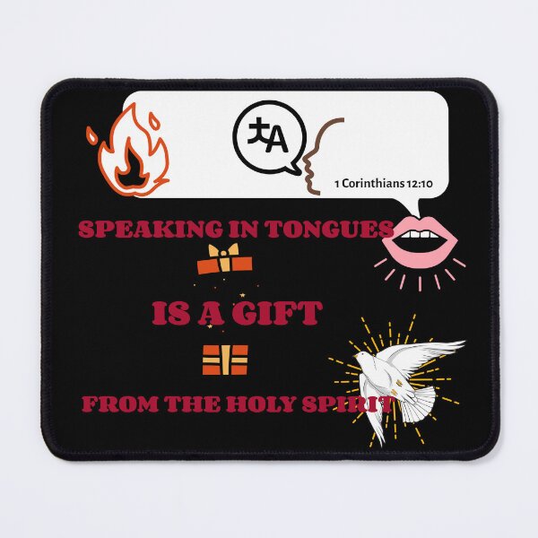 Item preview, Speaking In Tongues Is A Gift From The Holy Spirit | 1 Corinthians 12:10 designed and sold by Mrs. Kizzy Gillis Heavenly-Merch.