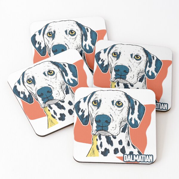 Item preview, Dalmatian Drama: Bold Spots & Fierce Stare in Graphic Glory designed and sold by ForeverPrintsOK.