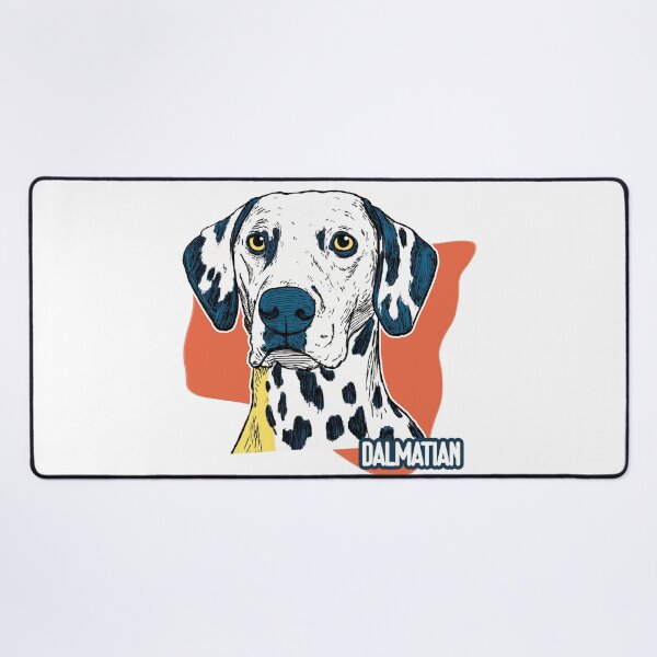Item preview, Dalmatian Drama: Bold Spots & Fierce Stare in Graphic Glory designed and sold by ForeverPrintsOK.
