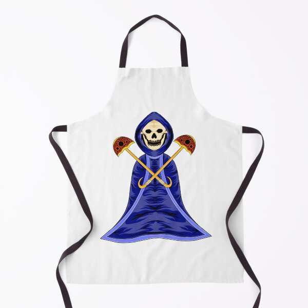 Item preview, Royal Blue Reaper with Twin Golden Axes designed and sold by MythWoot.