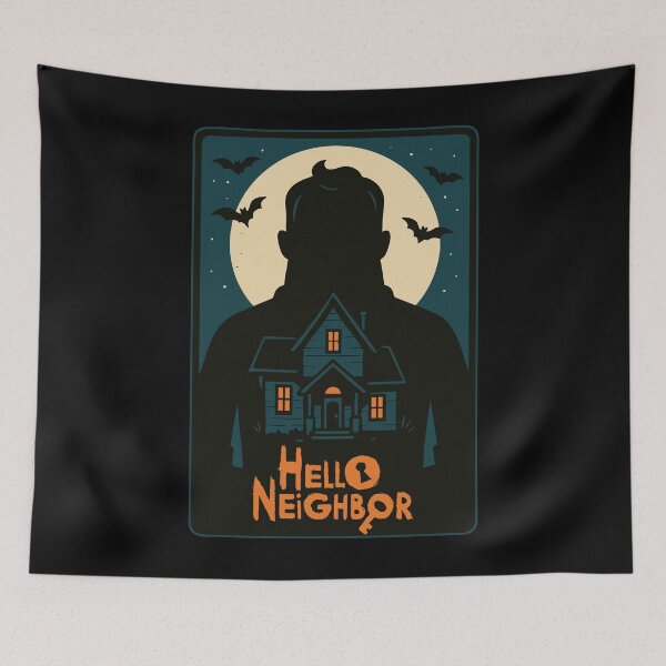 Item preview, Hello Neighbor Game Fan Art designed and sold by TomFrontierArt.