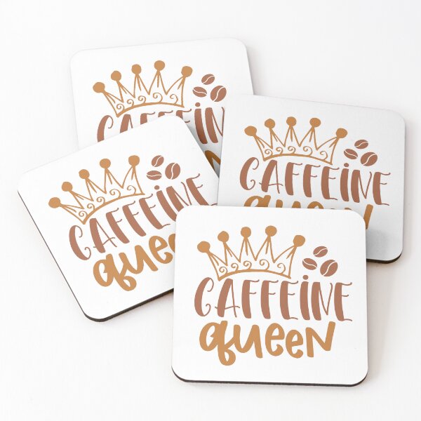 Item preview, Caffeine Queen. Sometimes you need a cup of joe.  Or a latte.   designed and sold by therapymama.