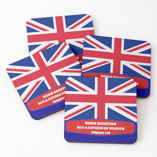 Item preview, Born British But A Citizen Of Heaven Philippians 3:20  designed and sold by Mrs. Kizzy Gillis Heavenly-Merch.