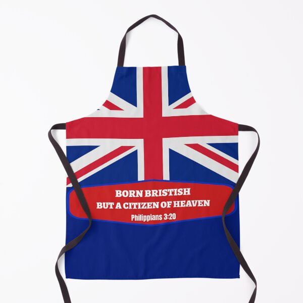Item preview, Born British But A Citizen Of Heaven Philippians 3:20  designed and sold by Mrs. Kizzy Gillis Heavenly-Merch.