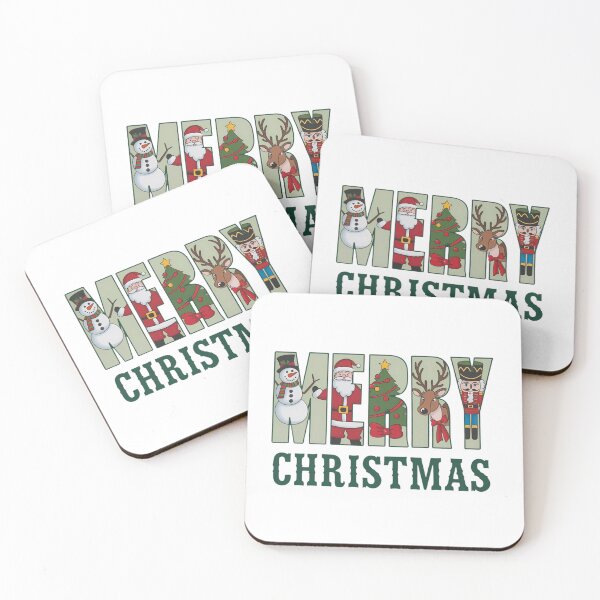 Item preview, Merry Christmas Cute Holiday Characters designed and sold by Oniyasha.