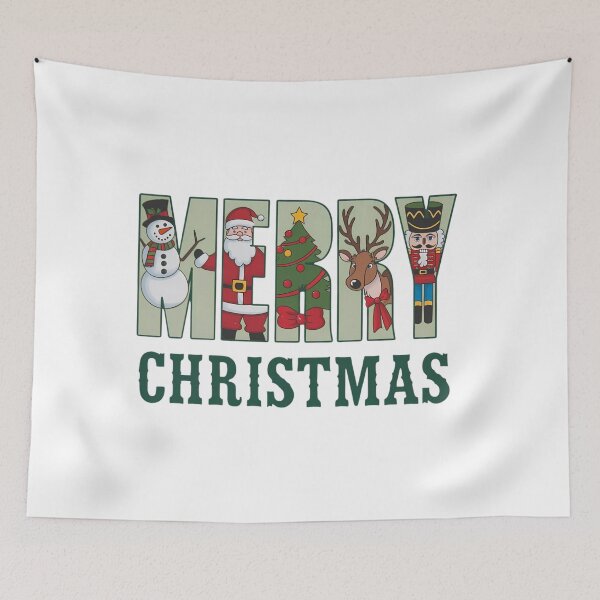 Item preview, Merry Christmas Cute Holiday Characters designed and sold by Oniyasha.