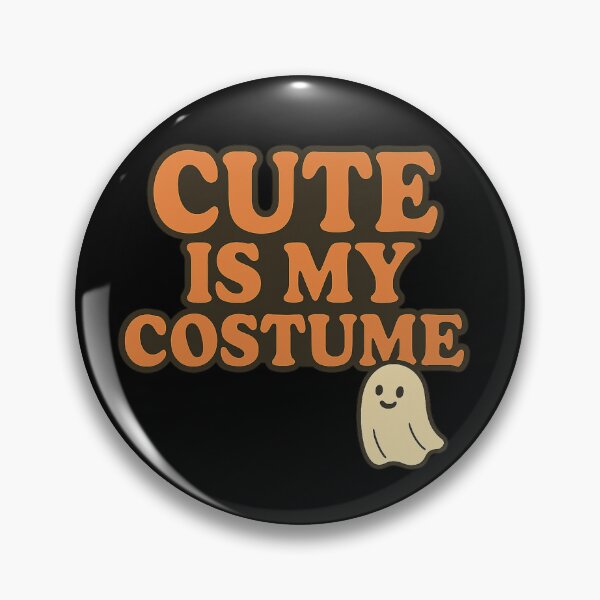 Item preview, Cute Is My Costume – Funny Halloween Ghost Design designed and sold by AddictiveDesign.