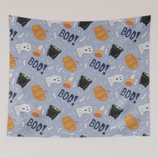 Item preview, Halloween Spooky pattern designed and sold by BlurpleTwinkle.