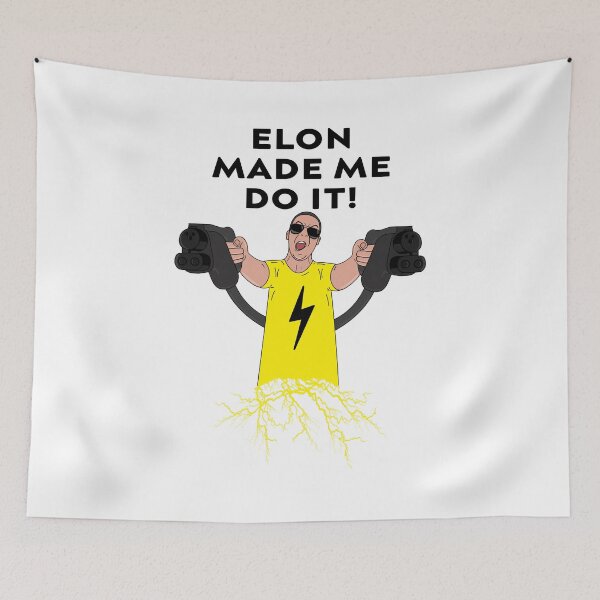 Item preview, Electric Car Driver Elon Made Me Do It Elecric Car Shirt designed and sold by Paulina Vanlife.