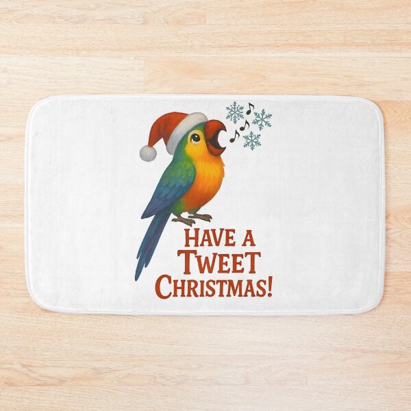 Item preview, Have a Tweet Christmas – Funny Parrot Vet Holiday Pun designed and sold by Bettybee00.