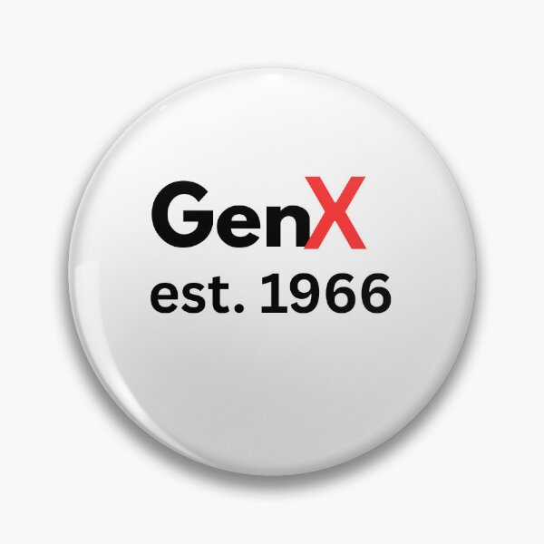 Item preview, GenX est.1966 designed and sold by TheCraftyG.