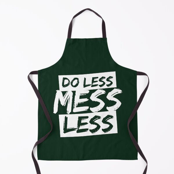 Item preview, Do Less, Mess Less Funny Typographic Gift designed and sold by Plant On Demand.