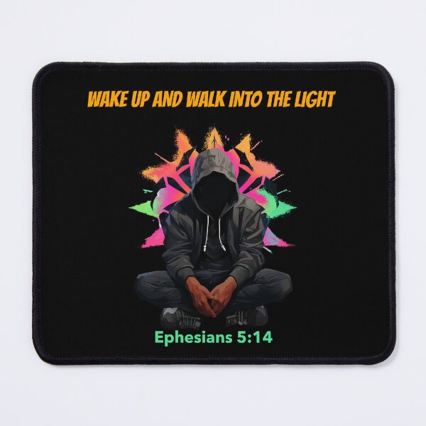 Item preview, Wake Up And Walk Into the Light Ephesians 5:14 designed and sold by Mrs. Kizzy Gillis Heavenly-Merch.